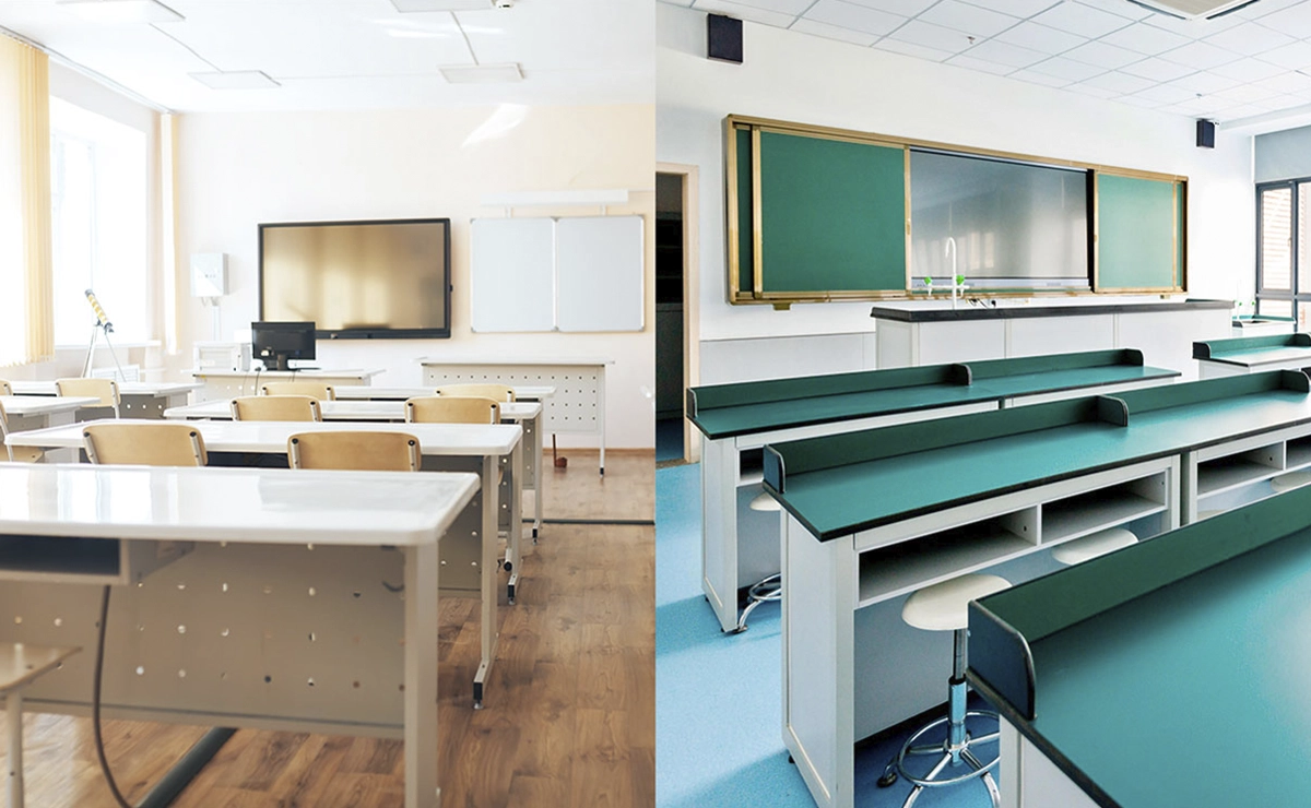 Mobiliario para aulas y laboratorios